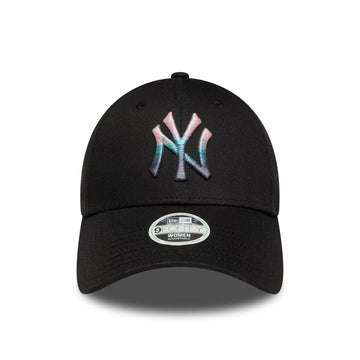 9Forty New York Yankees Mlb Metallic Logo Nero