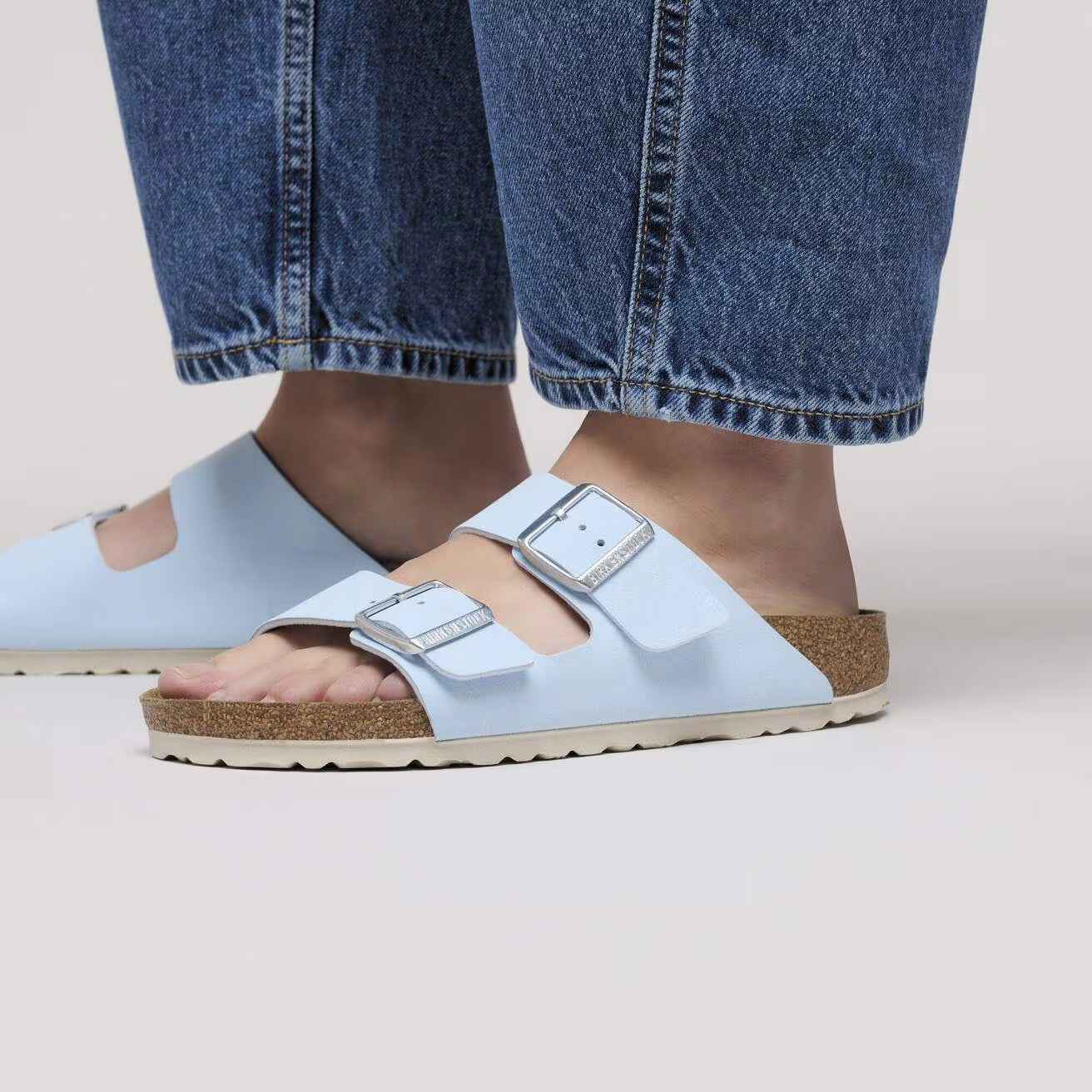 Arizona Birko-Flor Nubuck Finished Sky