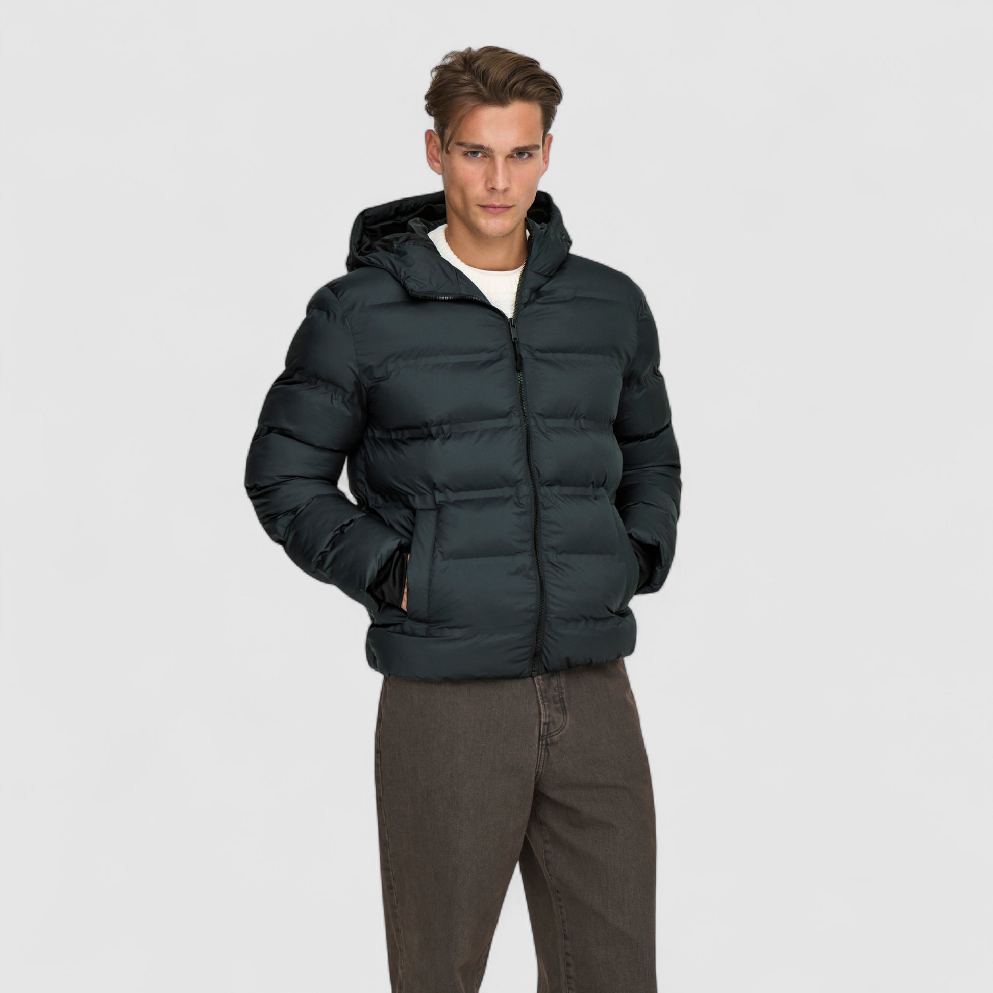 Onsunion Seamles Life Hood Puffer Jacket - OPEN LAB