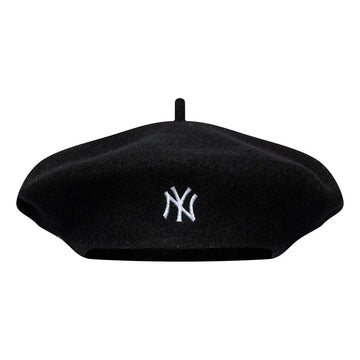 Beret New York Yankees MLB Wool Script Nero