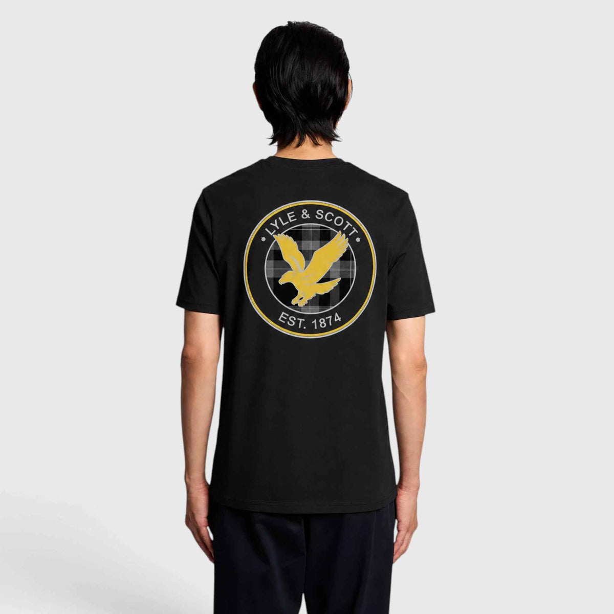 T-shirt Tartan Eagle L&S
