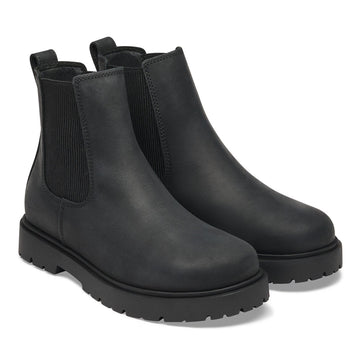 Highwood Chelsea  Slip On Mid S Black Oiled Leather