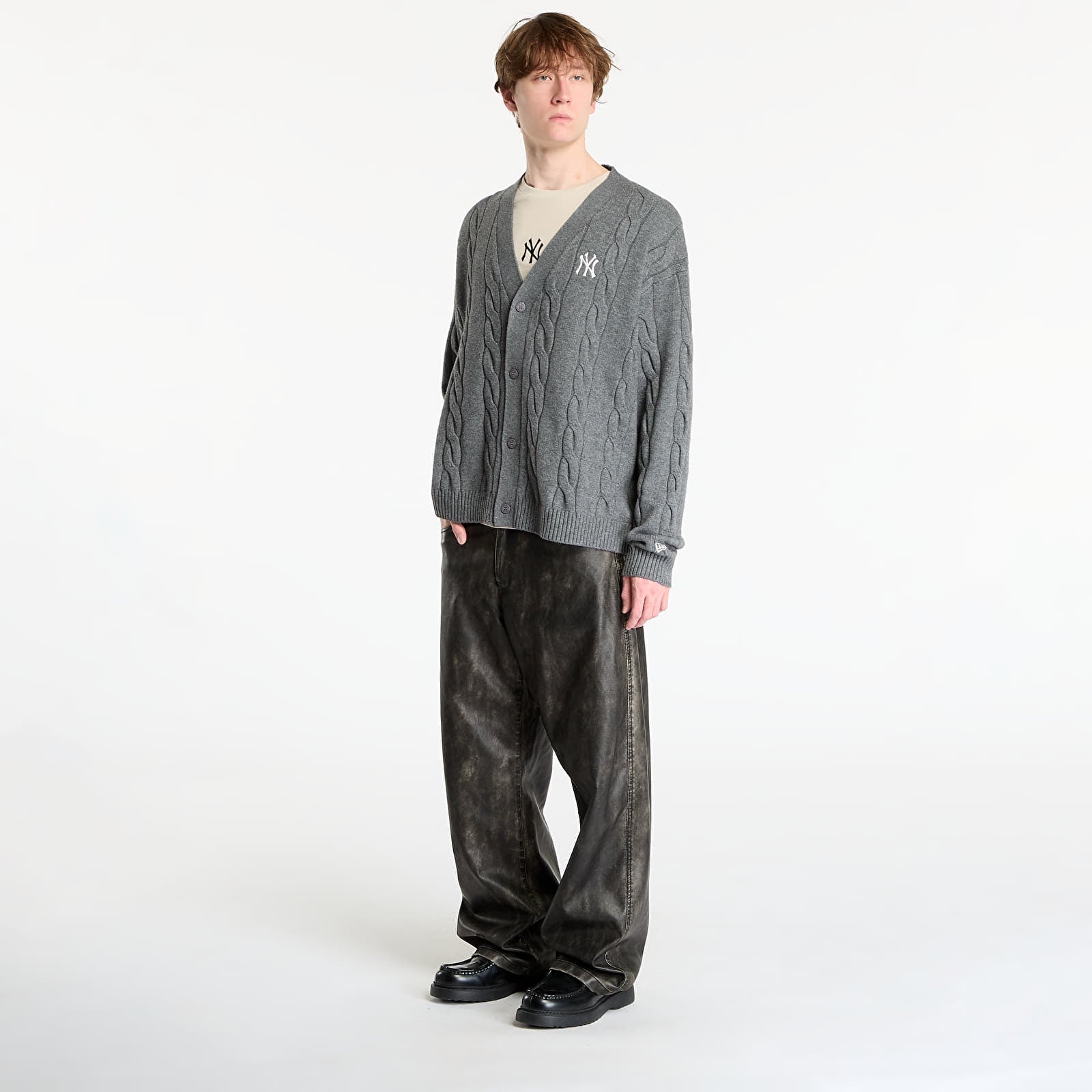 Cardigan New York Yankees MLB Grigio - OPEN LAB