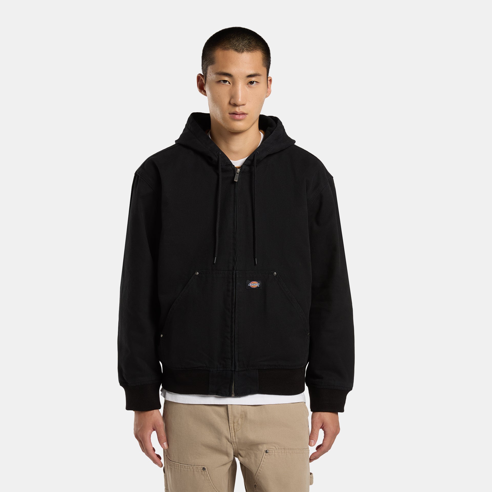 Hilham Hooded Canvas Jacket - OPEN LAB