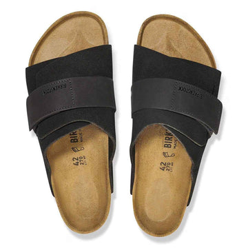 Kyoto Suede Leather/Nubuck Black