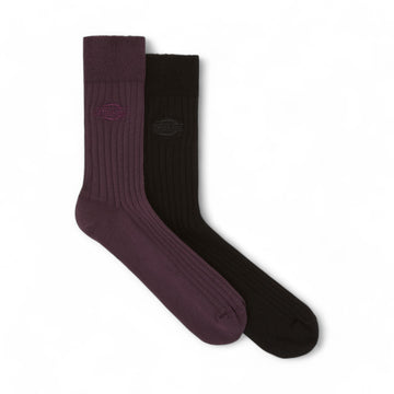 Rib 2Pk Socks