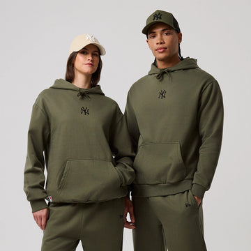 Hoodie New York Yankees MLB League Essential Verde