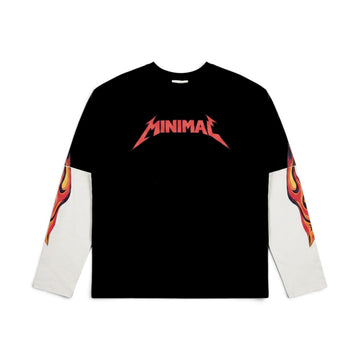 Longsleeve Bicolor Minimal Flame