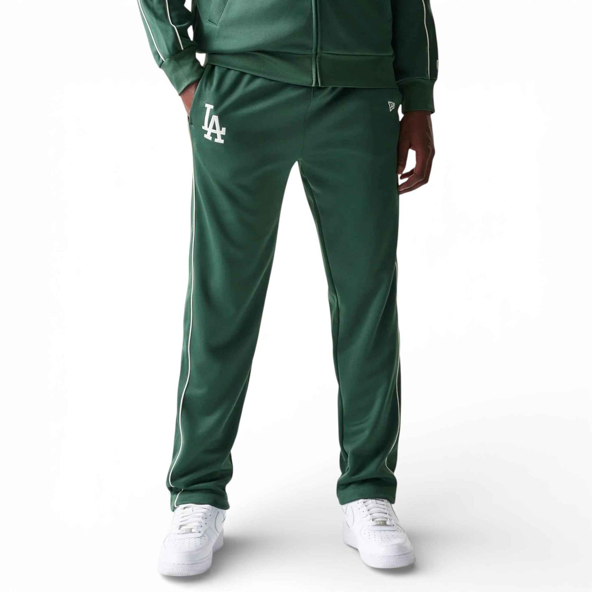 Joggers Straight Leg LA Dodgers MLB Piping Verde Scuro