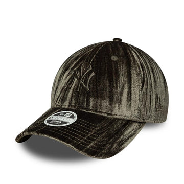 9TWENTY New York Yankees MLB Velluto Verde Scuro Donna