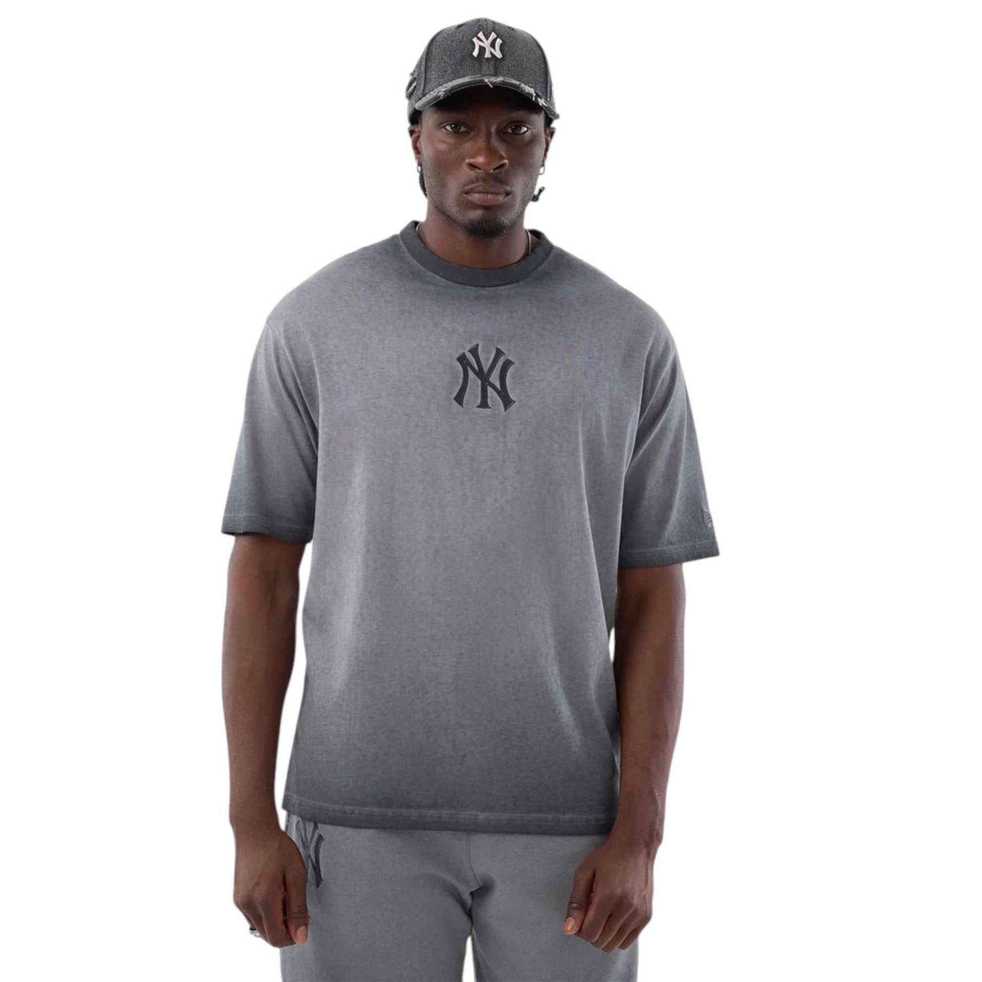 Washed Logo Tee New York Yankees Mlb