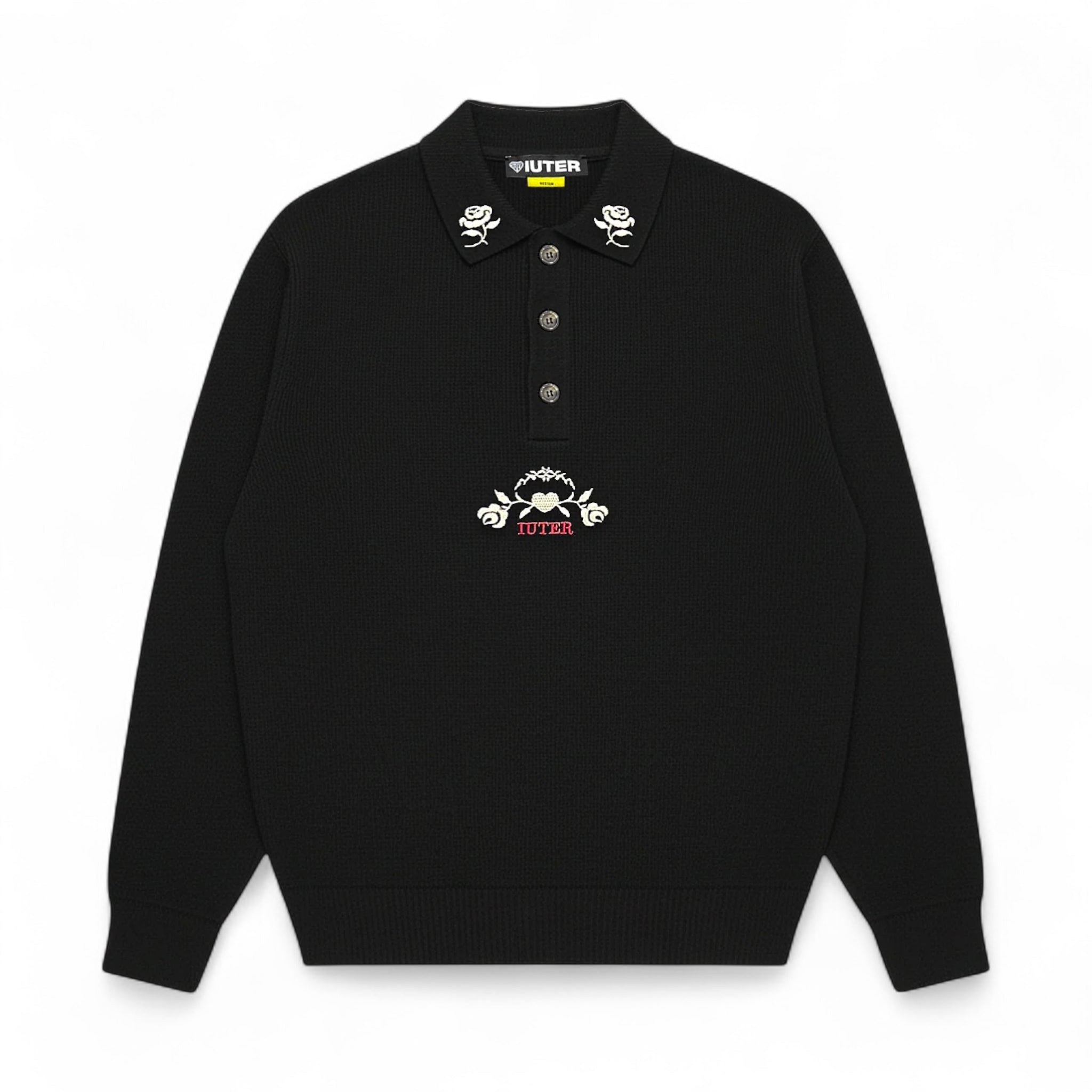 Floral Knit Polo