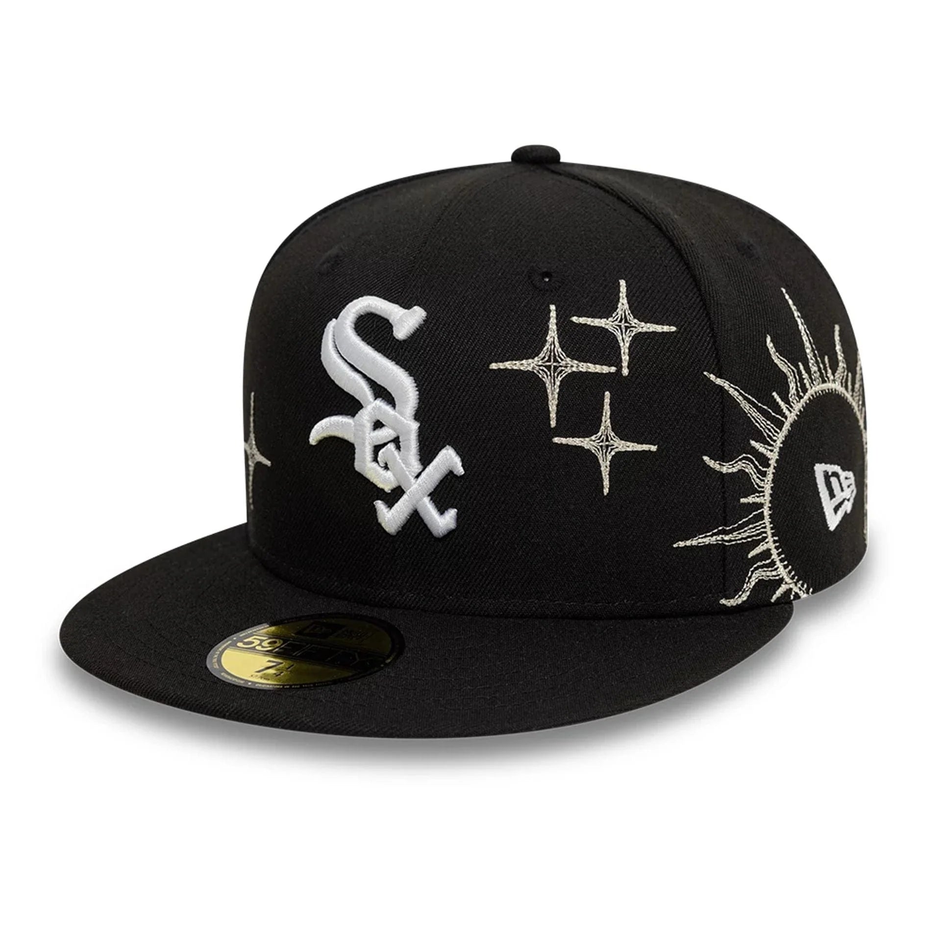 59Fifty Chicago White Sox MLB Zodiac Black Fitted Cap - OPEN LAB