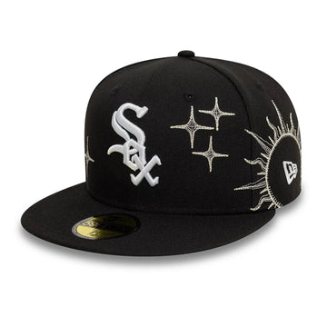 59Fifty Chicago White Sox MLB Zodiac Black Fitted Cap - OPEN LAB