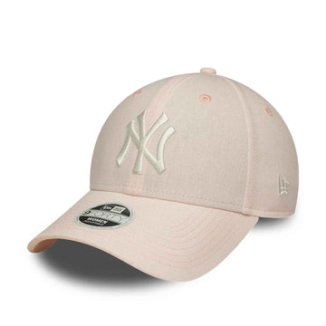 9FORTY New York Yankees MLB Linen Rosa Pastello Donna