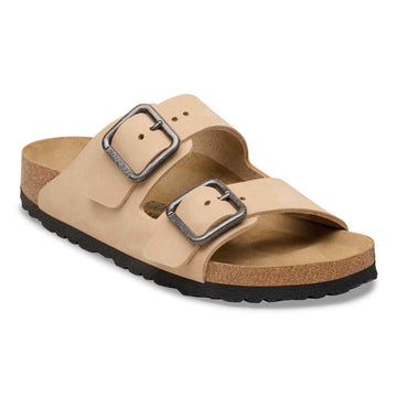 Arizona Wire Buckle Nubuck Leather Sandcastle