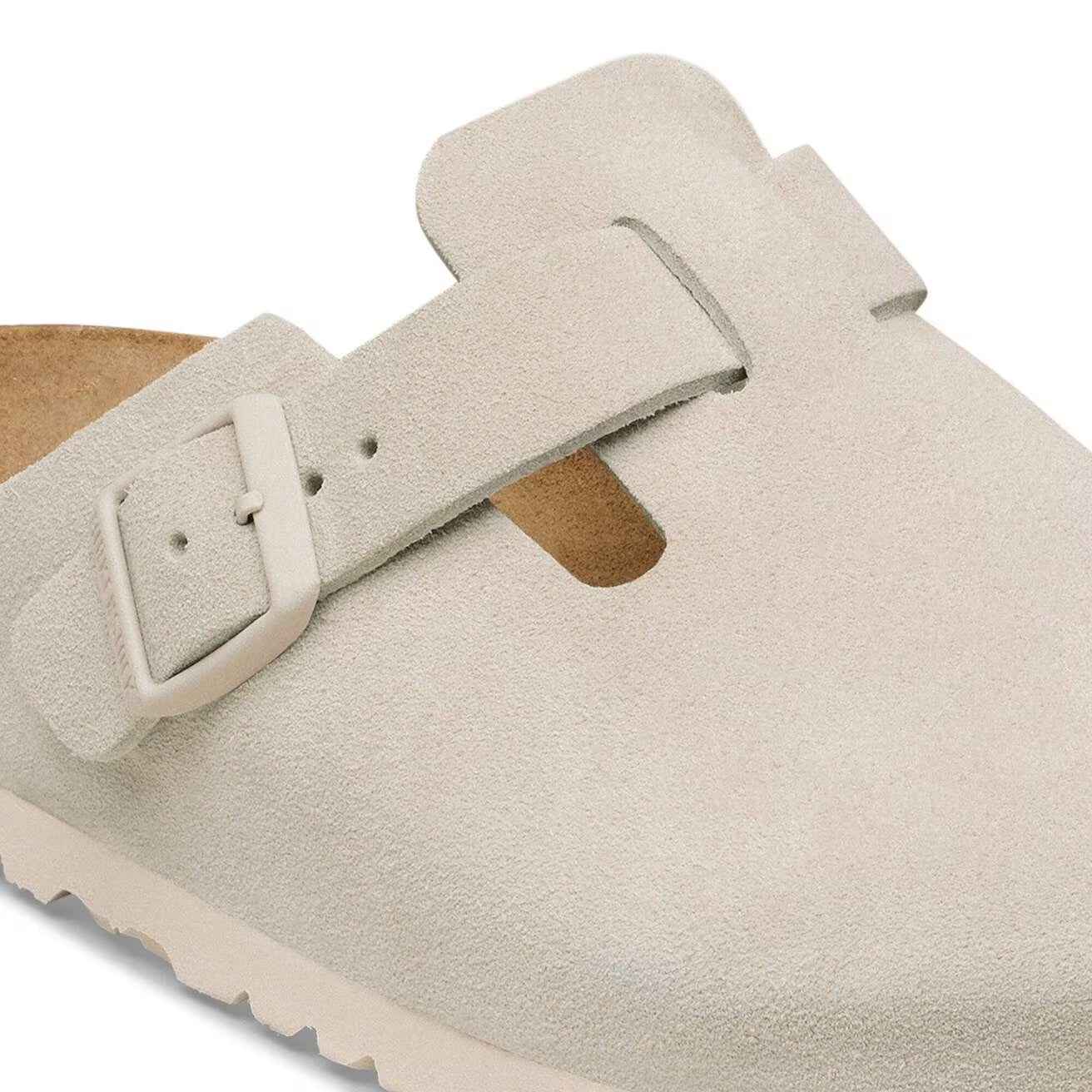 Boston Suede Leather Oyster
