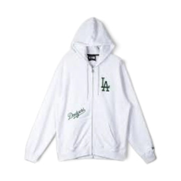 Felpa Hoodie LA Dodgers MLB Comfort 2 Way Full Grigia
