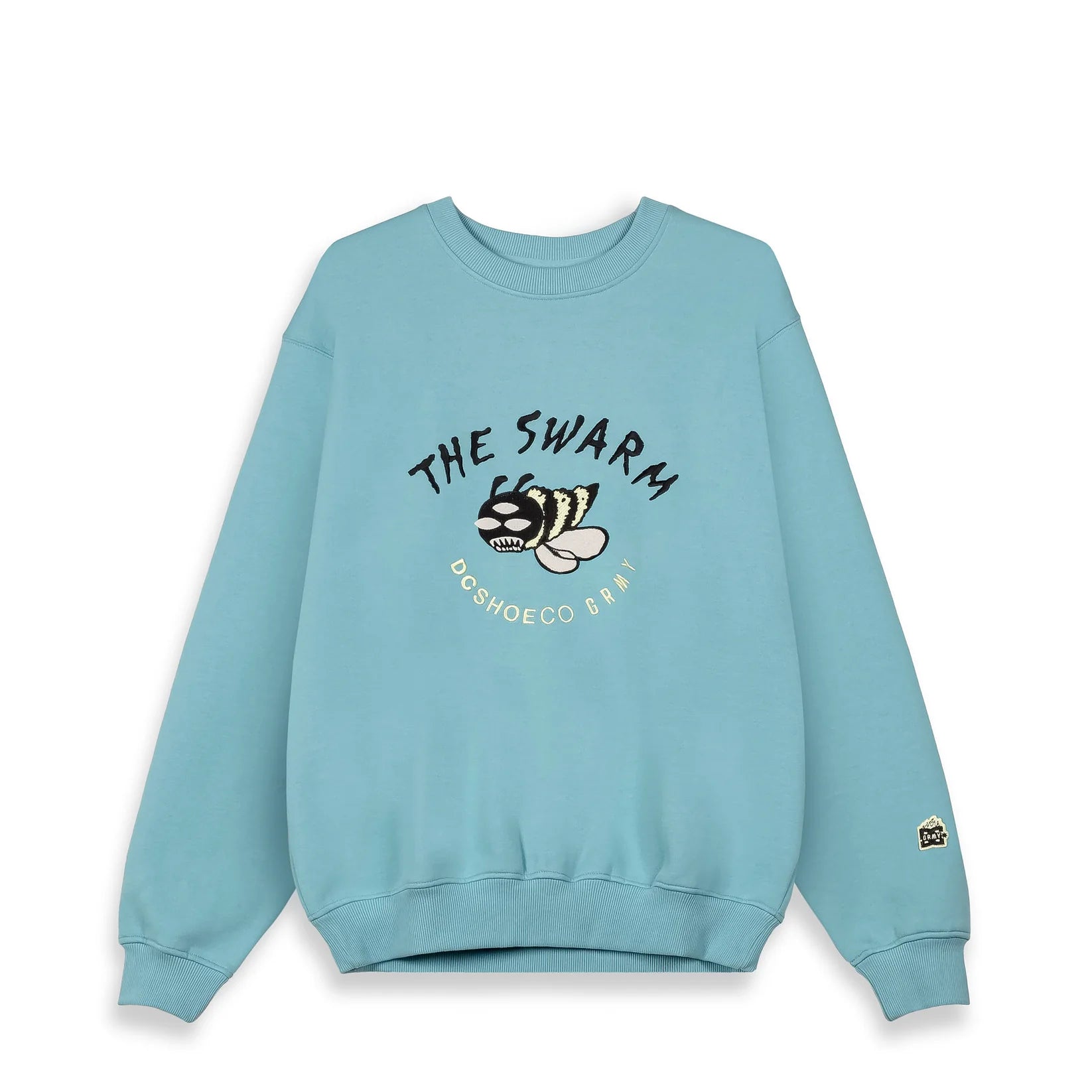 The Swarm Dc Shoes X Grimey Blue Sweatshirt
