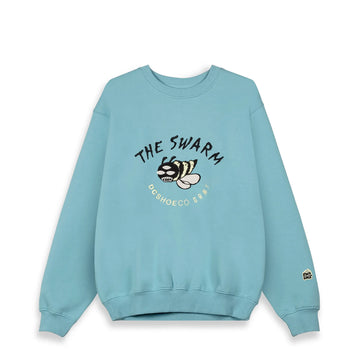 The Swarm Dc Shoes X Grimey Blue Sweatshirt