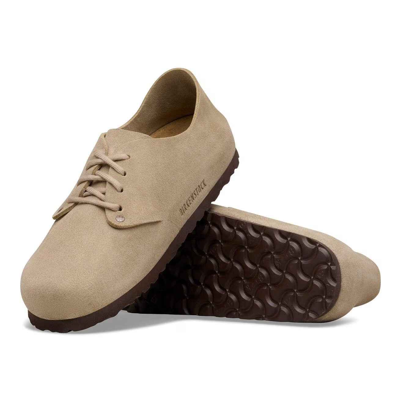 Maine Suede Leather Taupe