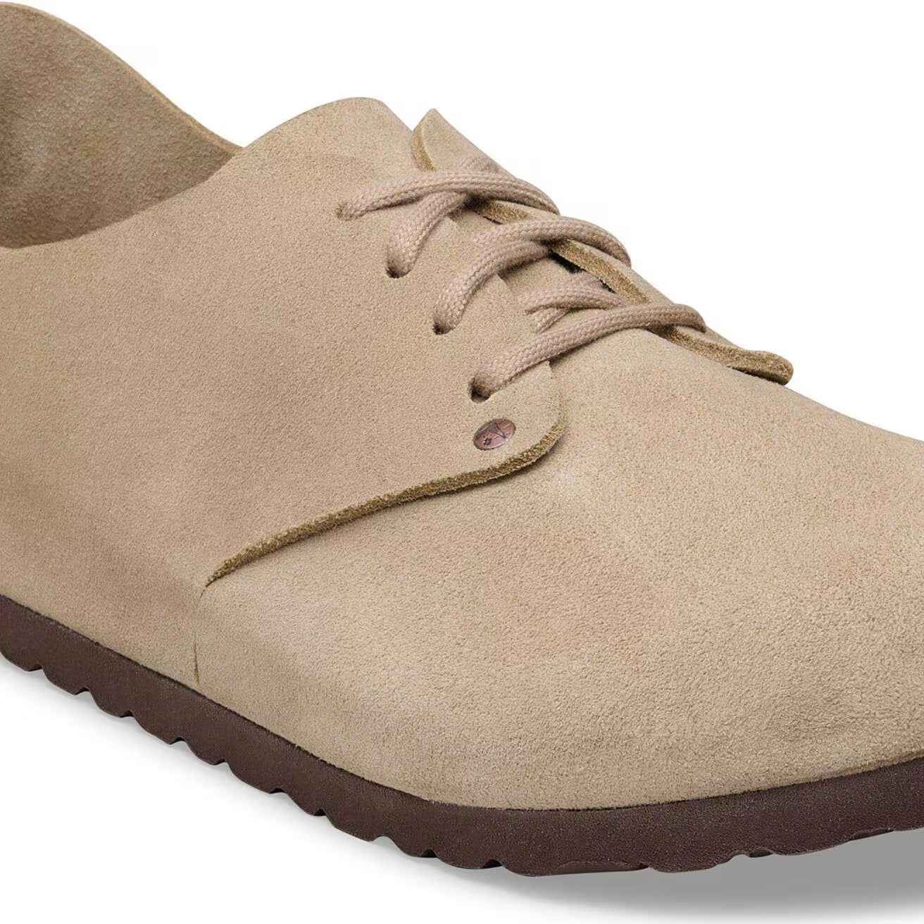 Maine Suede Leather Taupe
