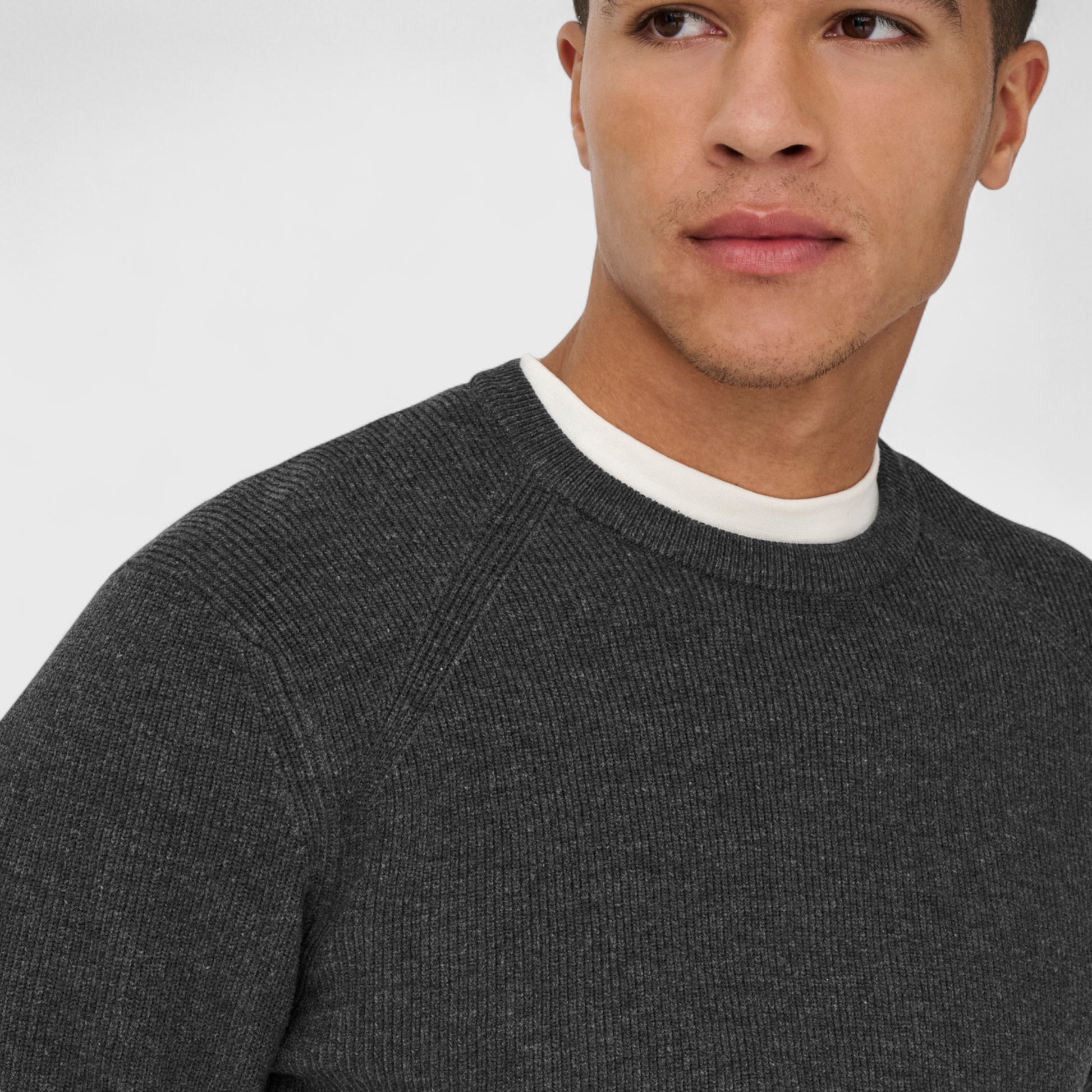 Onsalfi Reg Ls Crew Knit Camp - OPEN LAB