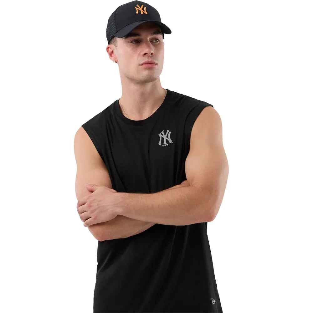 Mlb Core Plus Sleeveless Tee Neyyan Blk