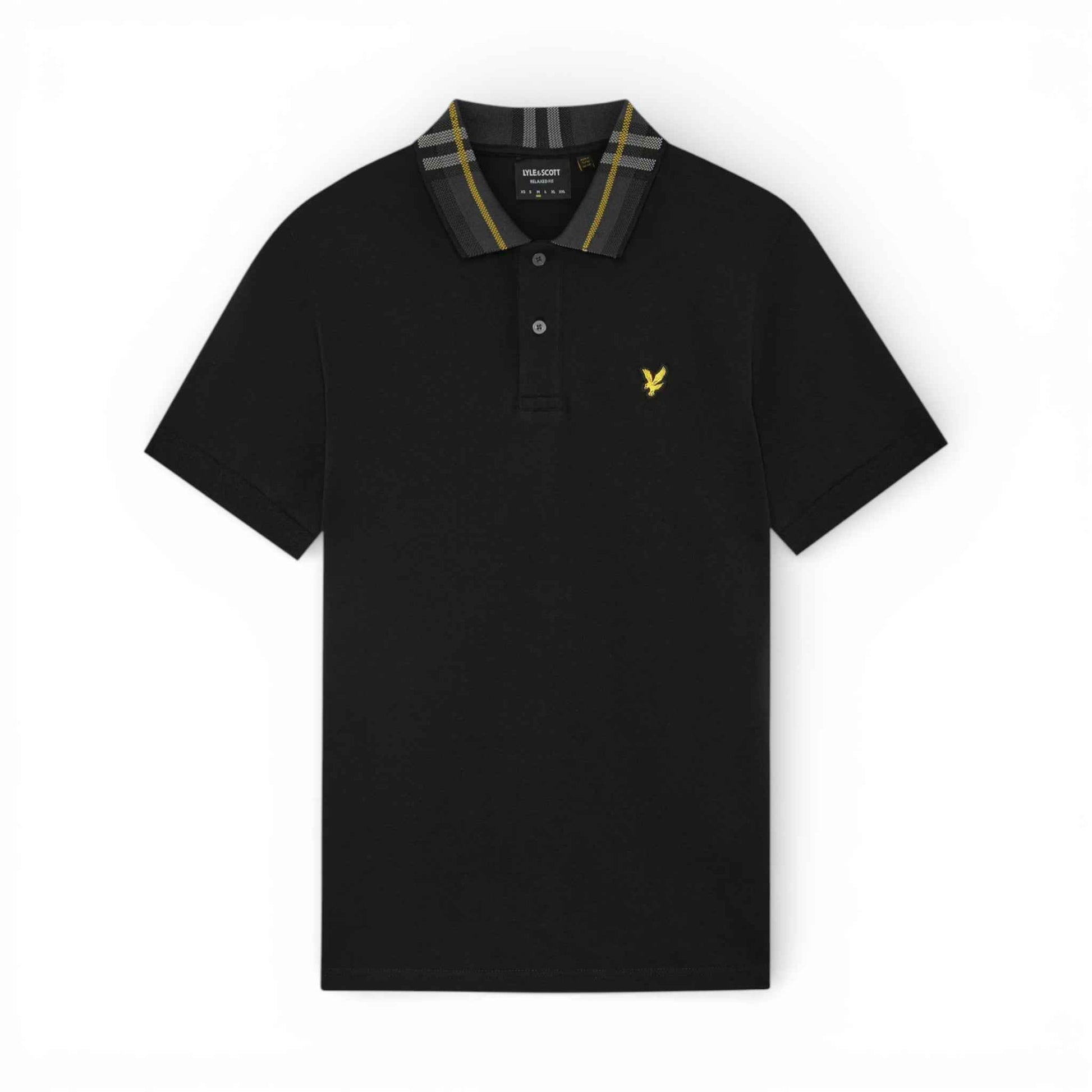 Tartan Collar Polo Shirt