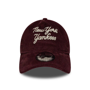 9TWENTY A-Frame New York Yankees MLB Cord Script Burgundy