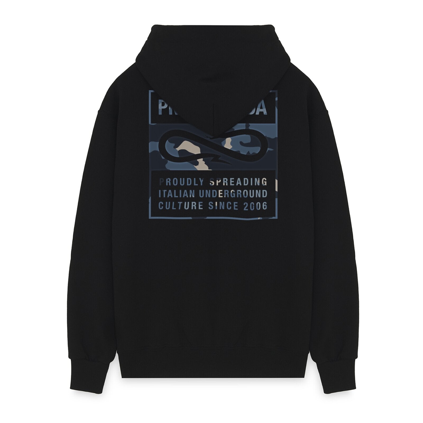 Hoodie Label Camo