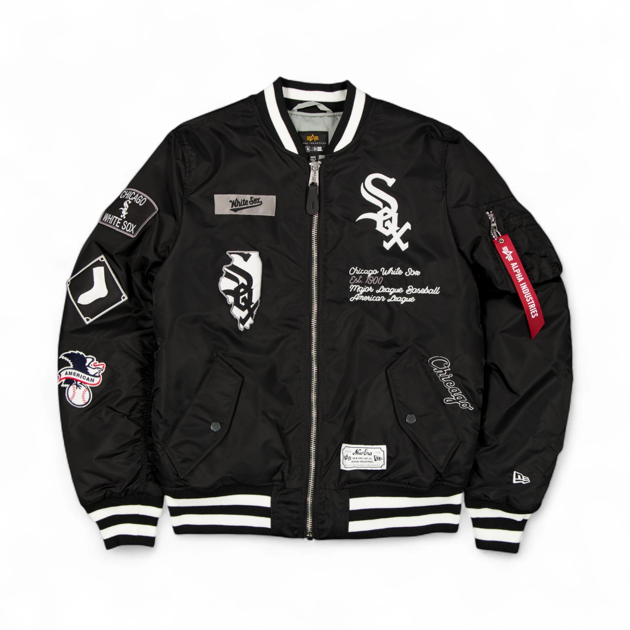 Bomber Jacket Chicago White Sox New Era x Alpha Industries