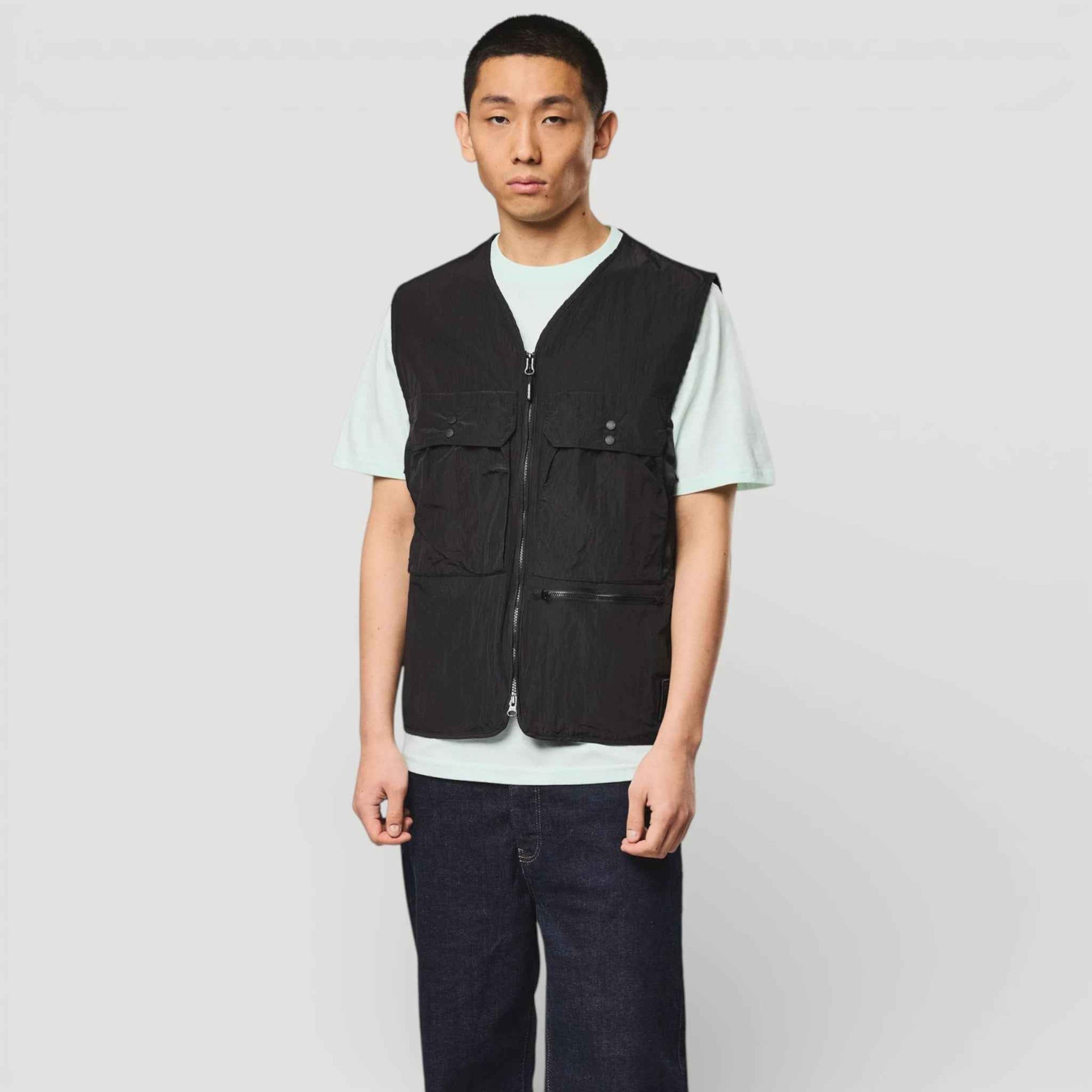 Tangier Utility Vest Black
