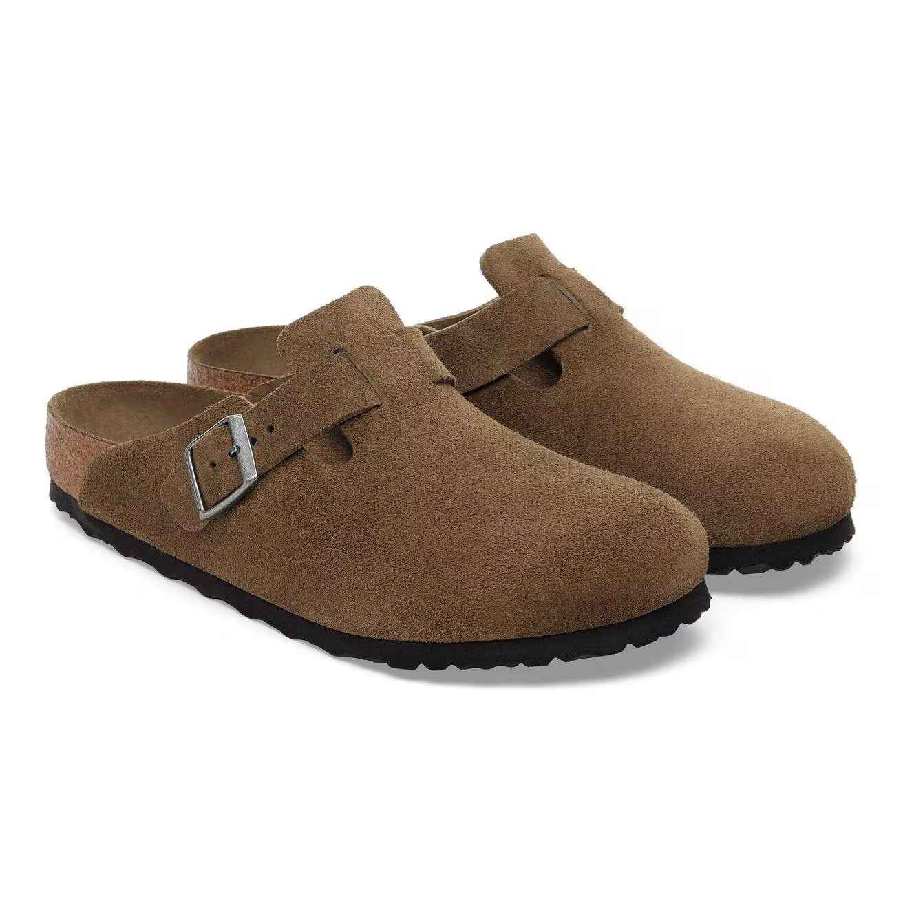 Boston Plantare Morbido Dark Tea Suede Leather