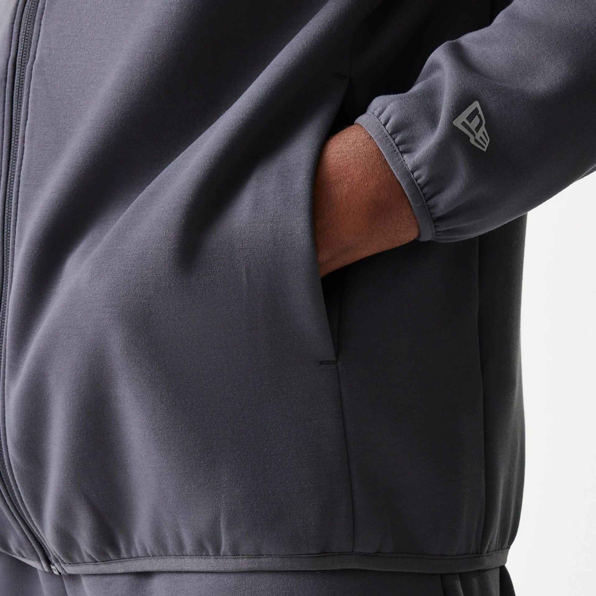 Felpa New York Yankees Mlb Grigio Scuro