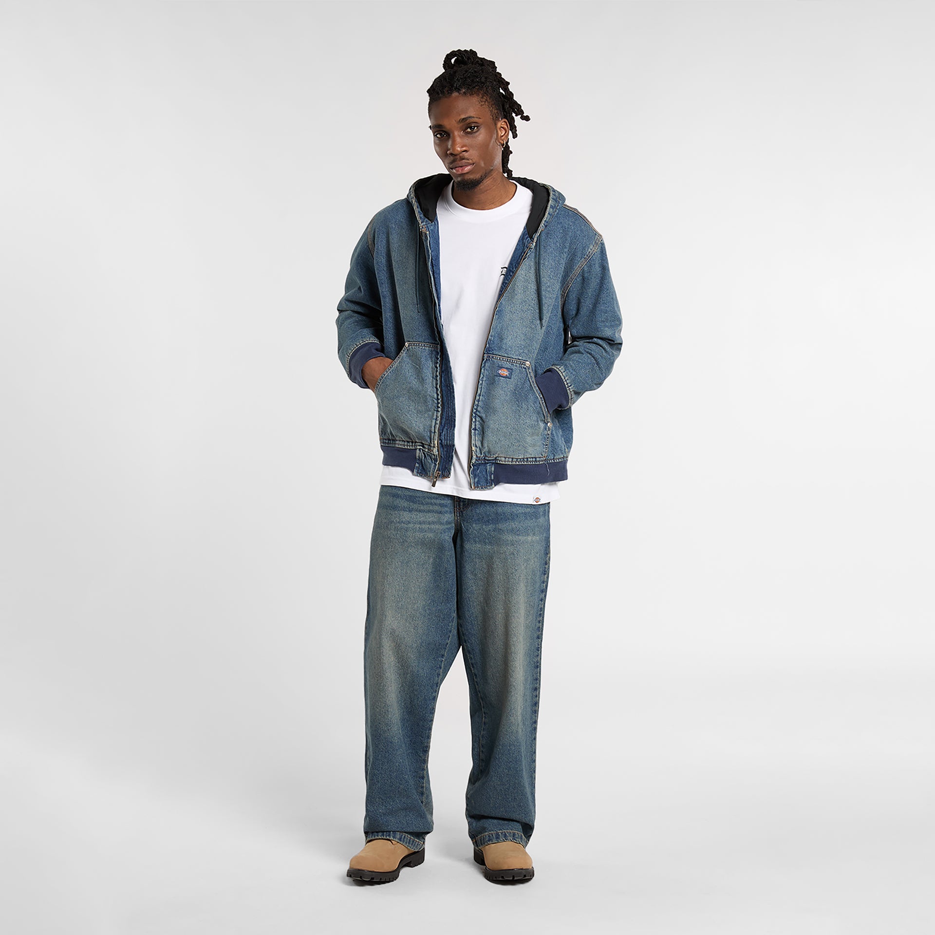 Hilham Hooded Canvas Jacket - OPEN LAB