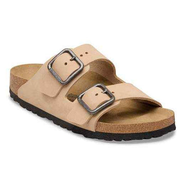 Arizona Wire Buckle Nubuck Leather Sandcastle