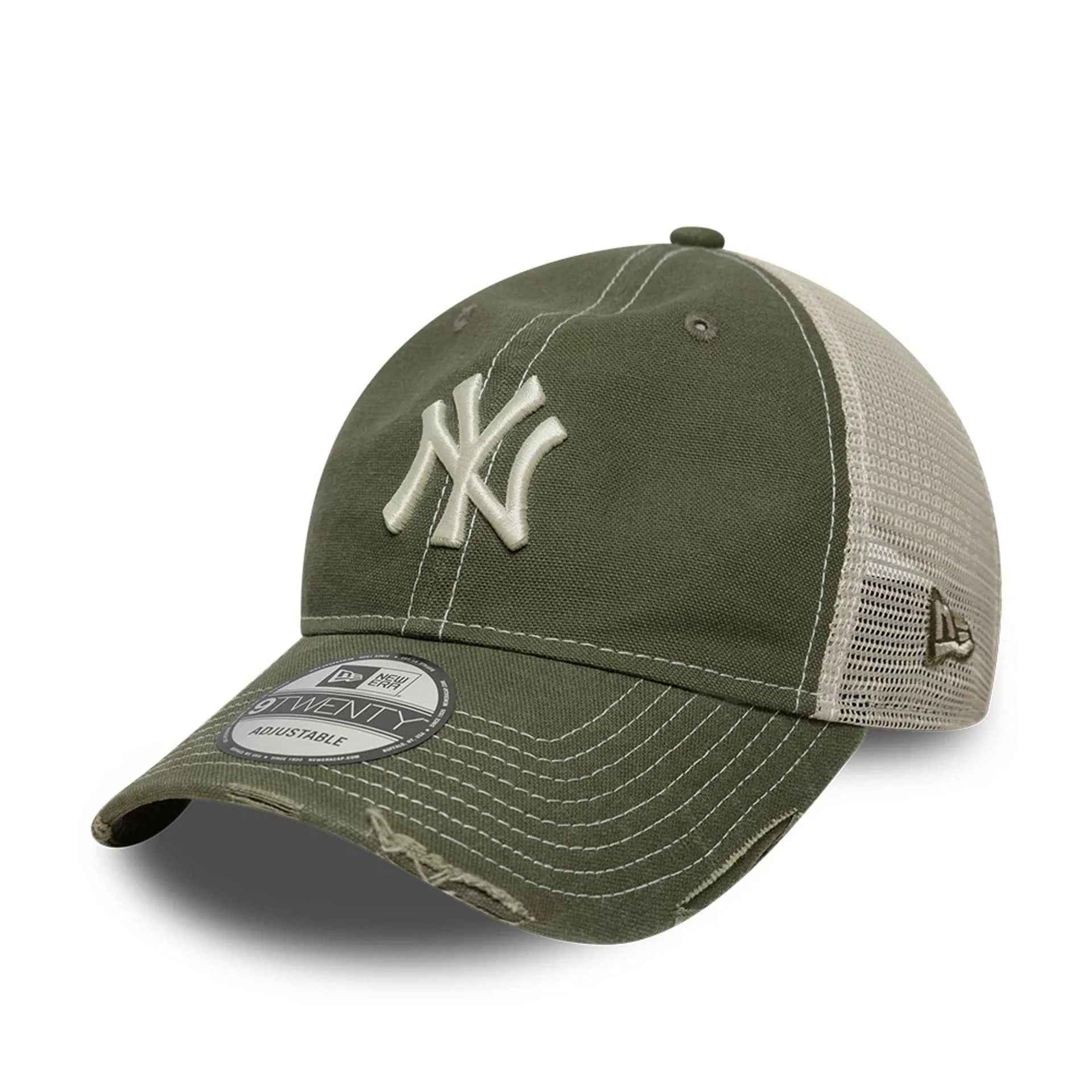 9TWENTY Trucker New York Yankees MLB Cotton Canvas Verde