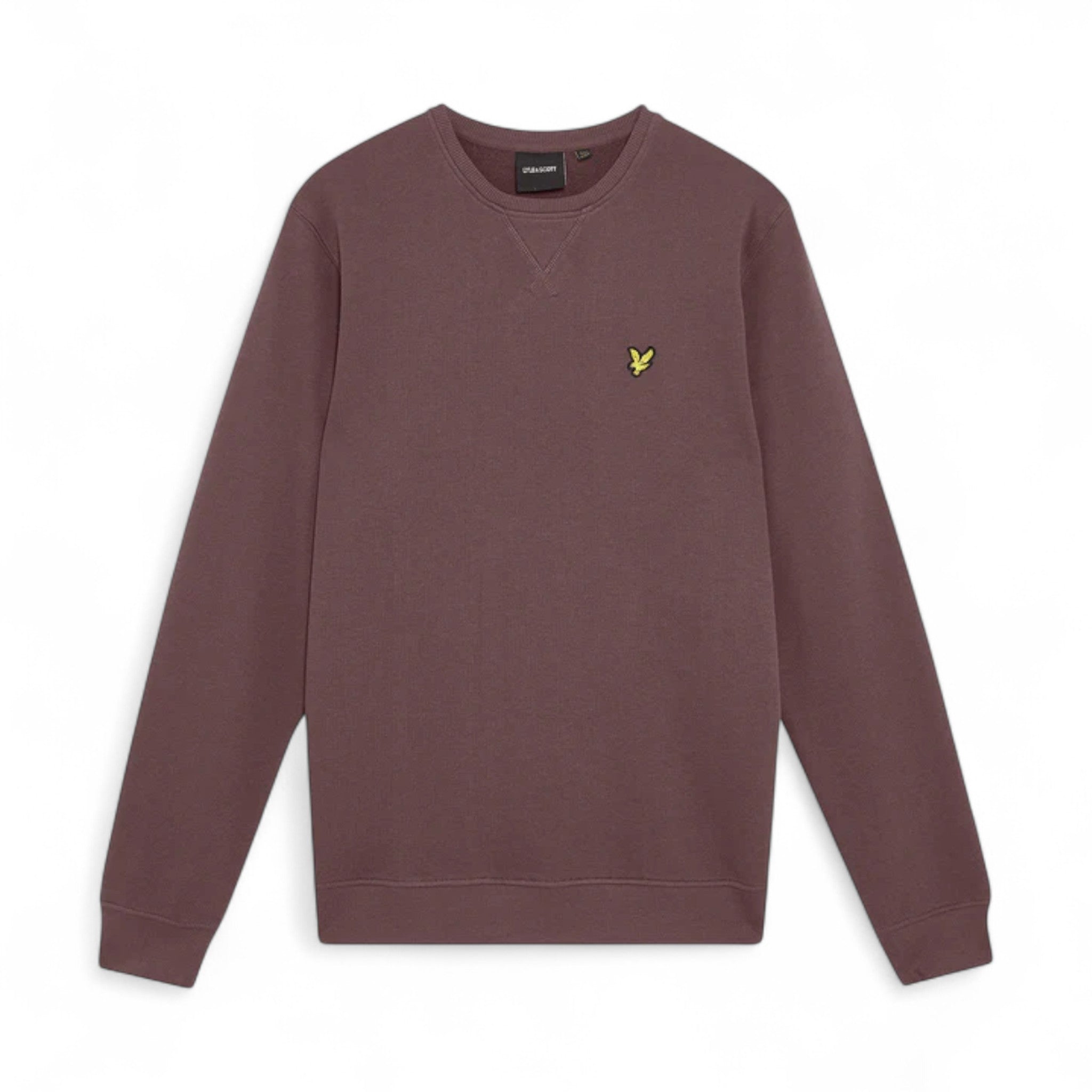 Brushed Back Crew Neck