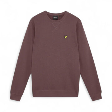 Brushed Back Crew Neck