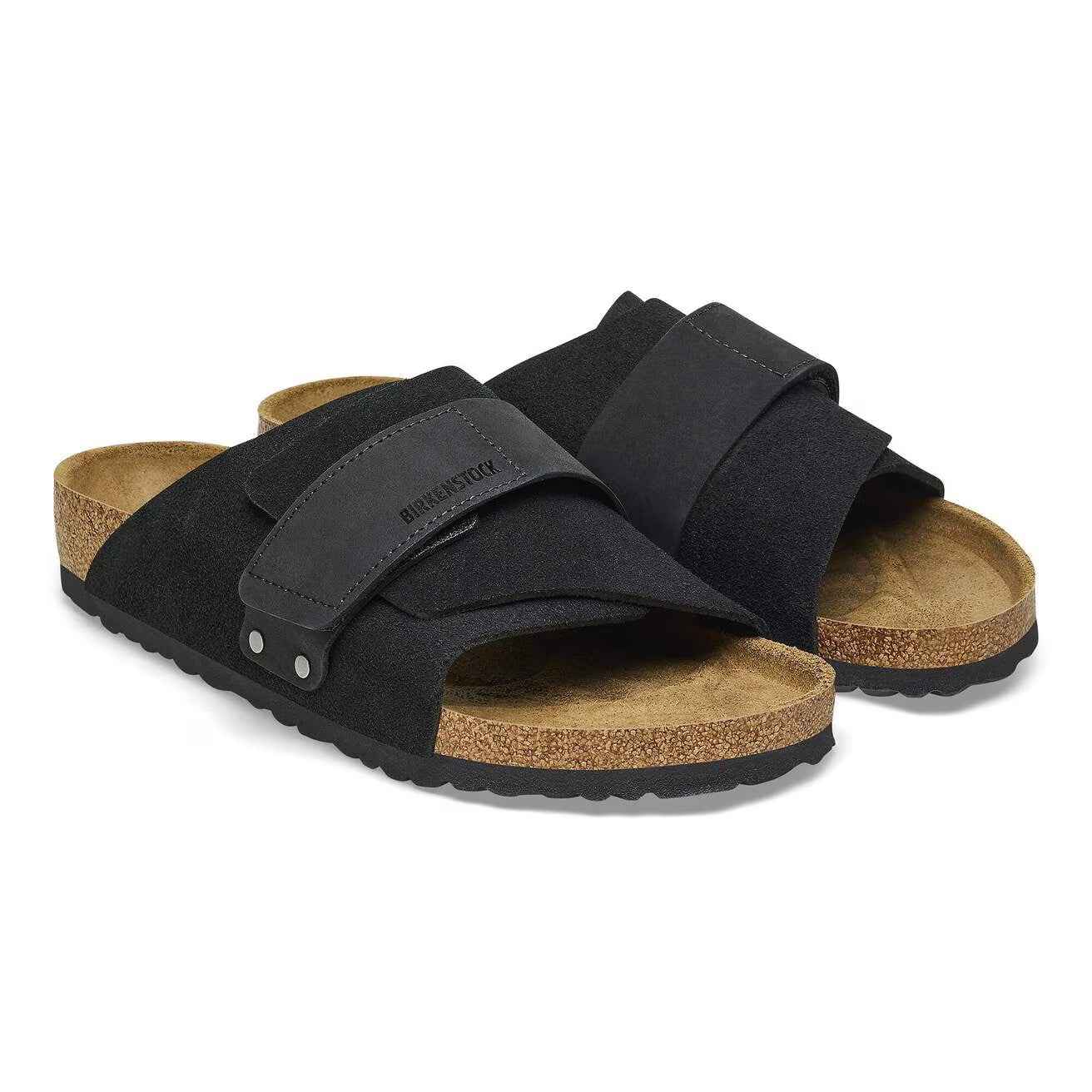 Kyoto Suede Leather/Nubuck Black