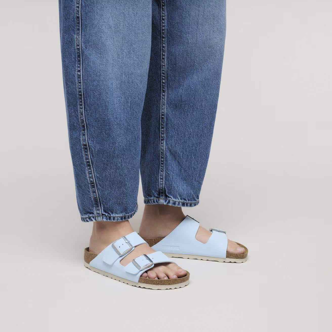 Arizona Birko-Flor Nubuck Finished Sky