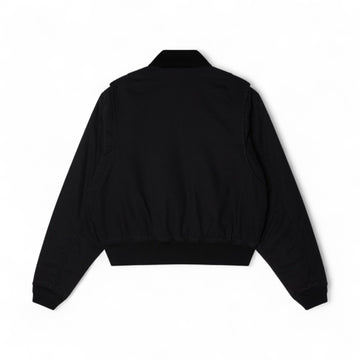 Fade Wash Cwu Jacket - Black Faded Wash