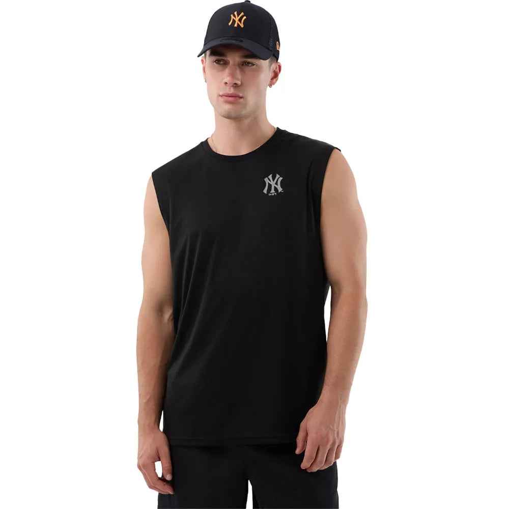 Mlb Core Plus Sleeveless Tee Neyyan Blk