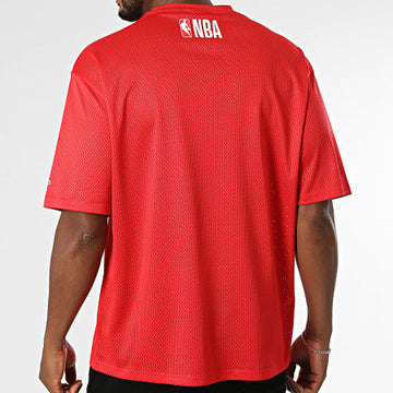 T-Shirt Chicago Bulls NBA Graphic Mesh Rossa