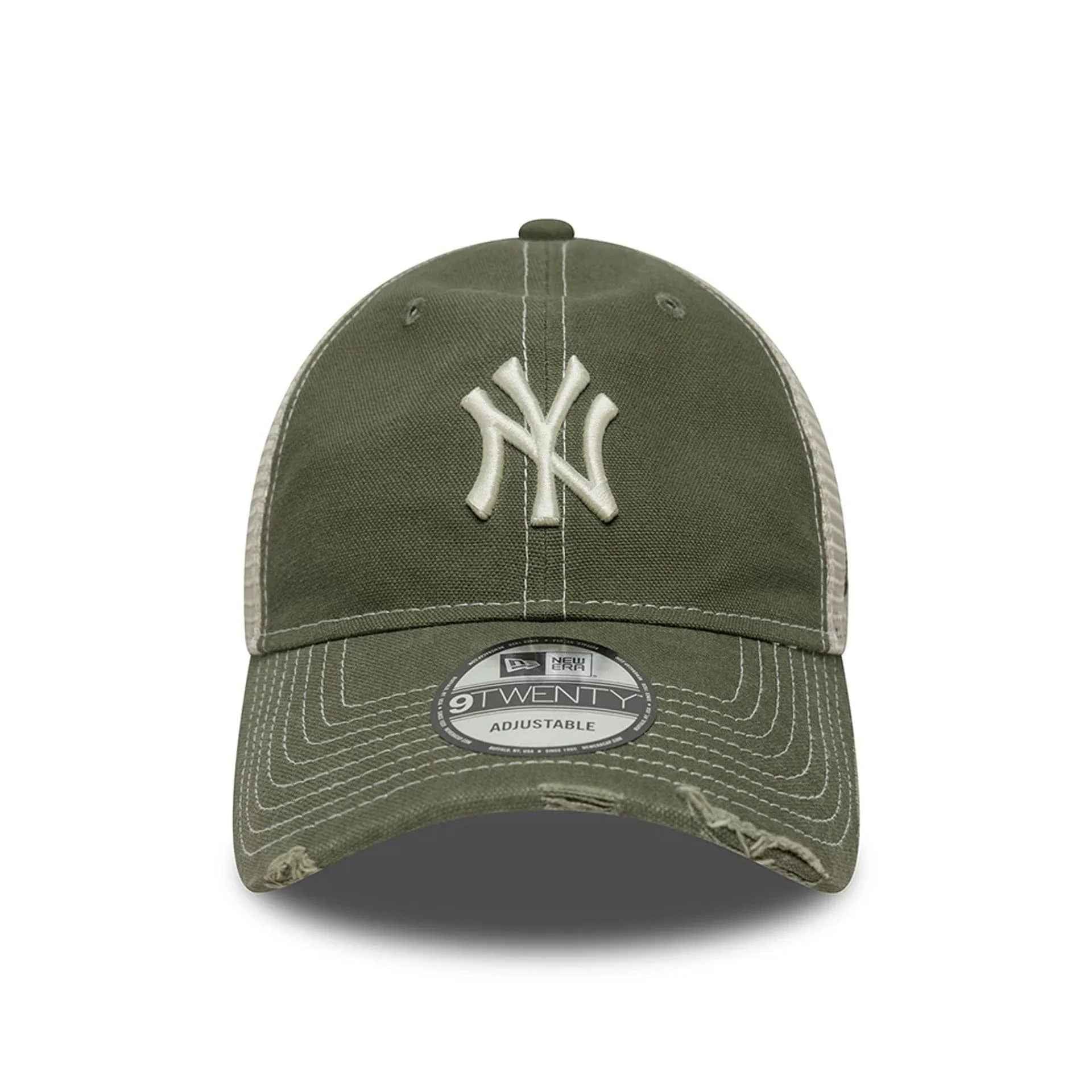 9TWENTY Trucker New York Yankees MLB Cotton Canvas Verde
