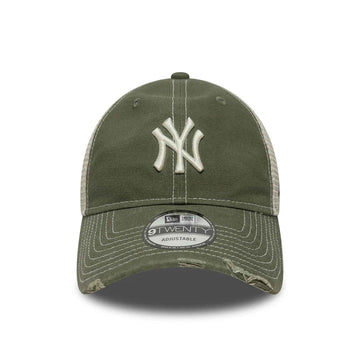 9TWENTY Trucker New York Yankees MLB Cotton Canvas Verde