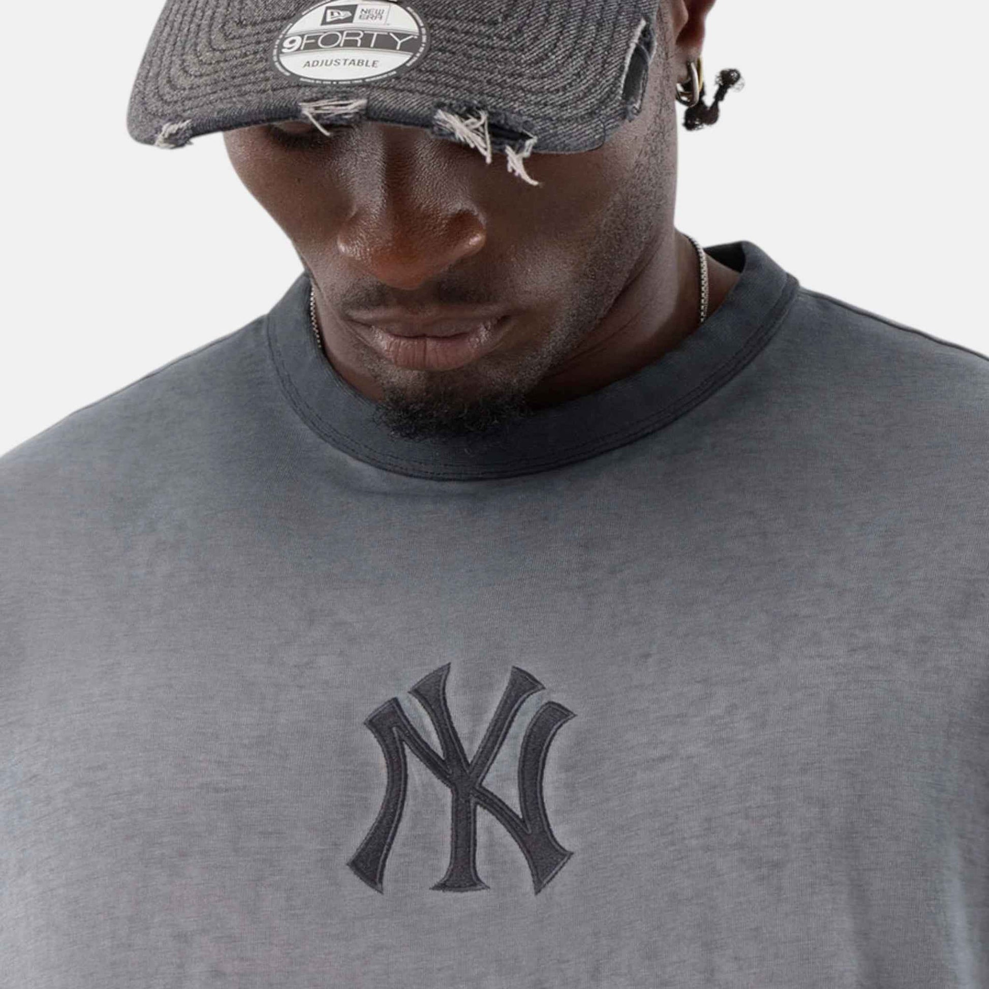 Washed Logo Tee New York Yankees Mlb