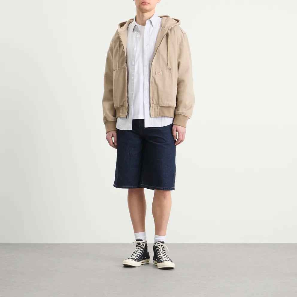 Unlined Canvas Hooded