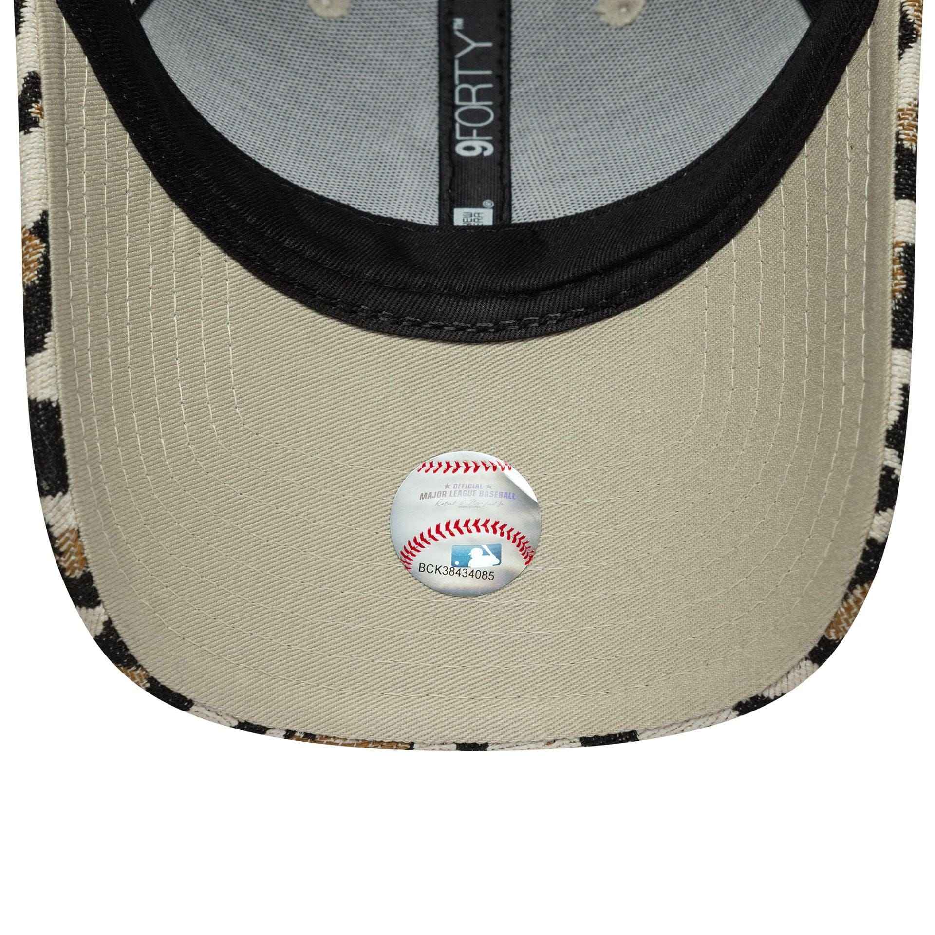 9Forty New York Yankees Mlb Leopard Midi Beige Chiaro